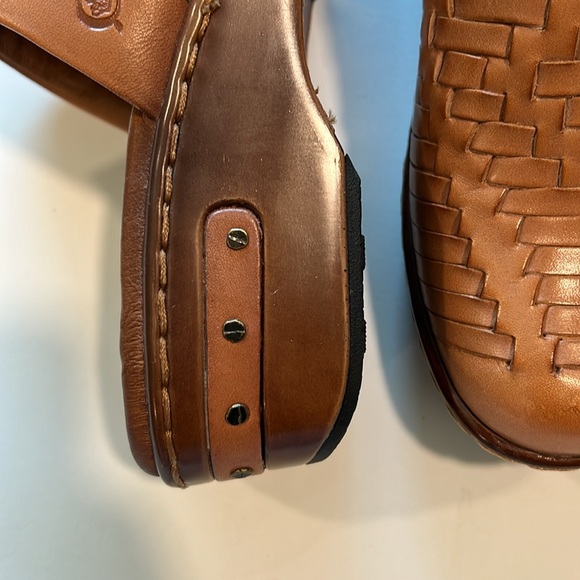 Born - Yucatán woven leather clogs, 8, natural - Picture 8 of 12